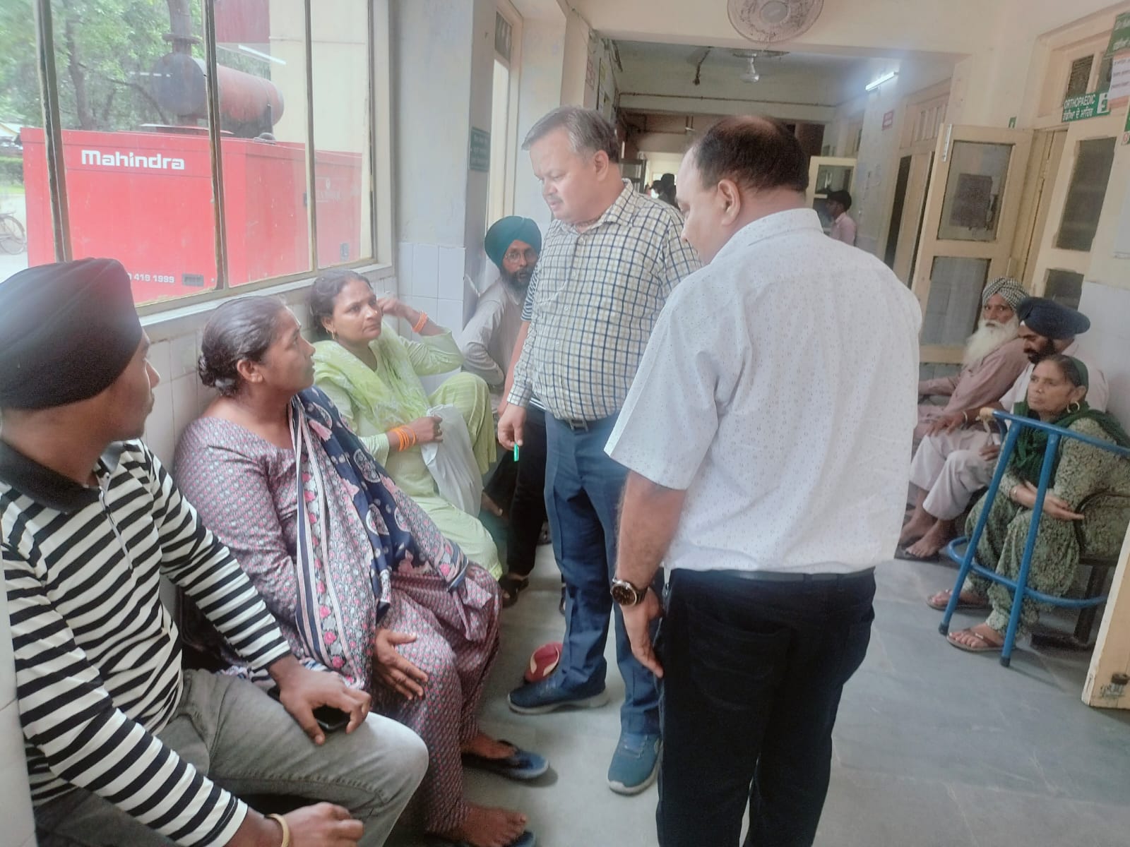 सिविल सर्जन डॉ. गोयल ने सिविल अस्पताल राजपुरा का दौरा किया